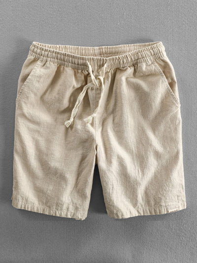 Linen Luxe Cuban Shirt & Drawstring Shorts