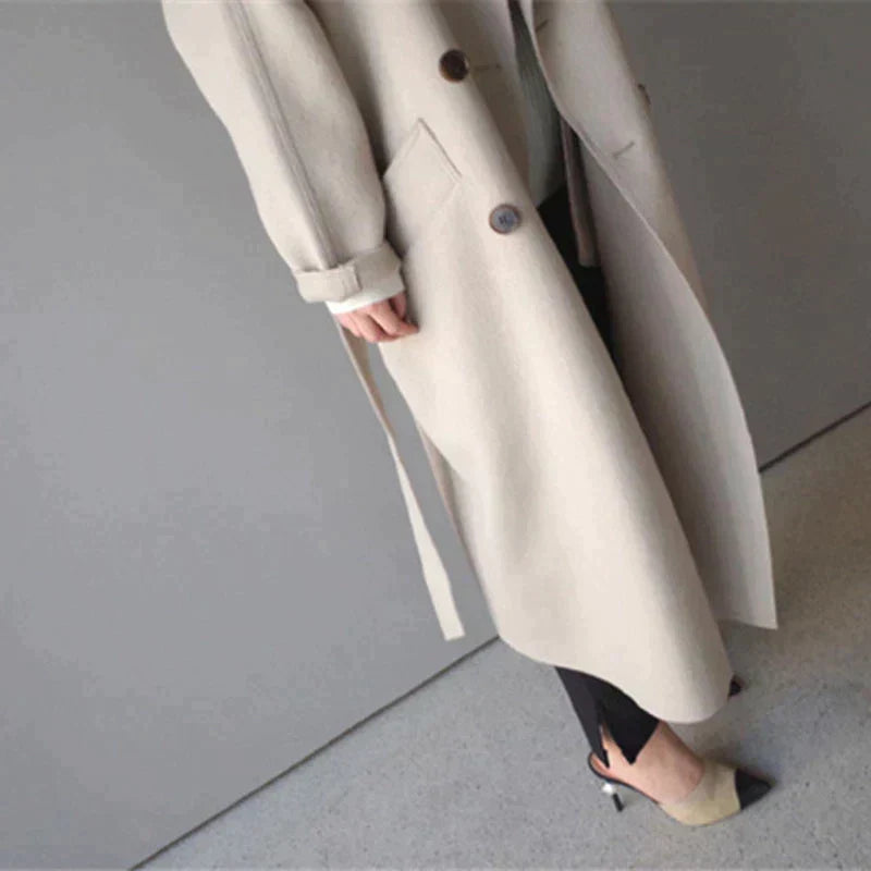 Aveline - Long Wool Coat