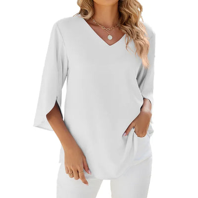 Eliana™ - Petal Sleeve Blouse