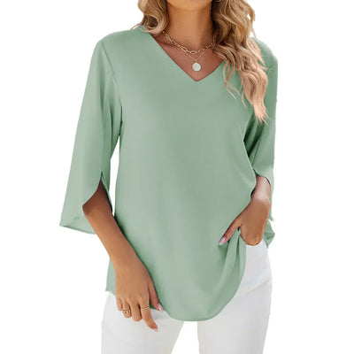 Eliana™ - Petal Sleeve Blouse