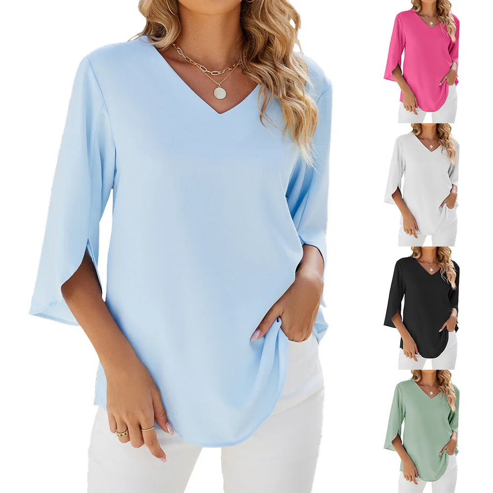 Eliana™ - Petal Sleeve Blouse