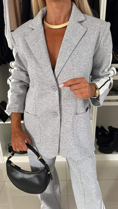 Elise | Lapel Long Sleeve Casual Suit